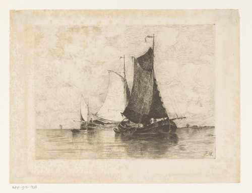 Schepen op de Schelde