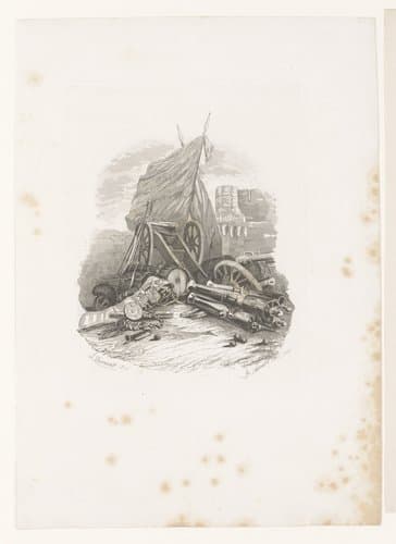 Militaire trofeeën van de Grenadiers van Asper