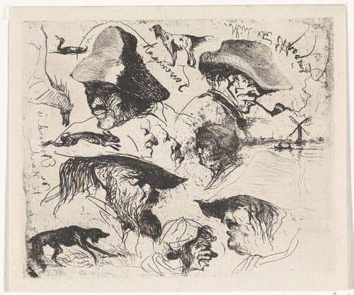 Allerlei bij avond gemaakt