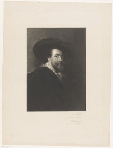 Portret van Peter Paul Rubens