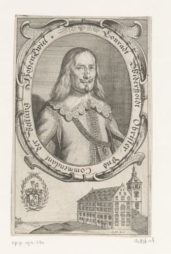 Portret van Konrad Wiederhold