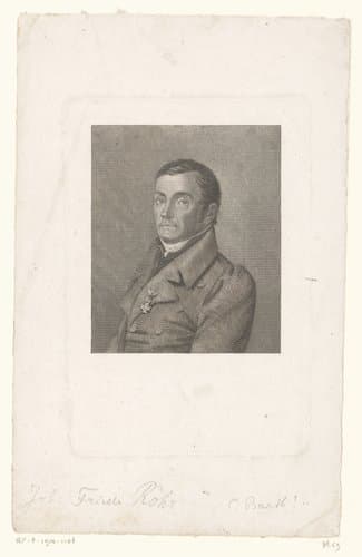 Portret van Johan Friedrich Röhr