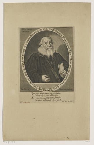 Portret van Johannes Major