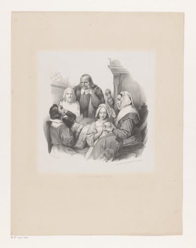 Filosoferend gezelschap