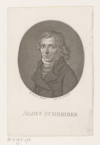 Portret van Aloys Schreiber