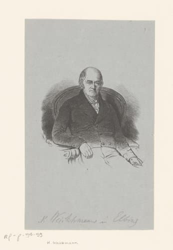 Portrait of Friedrich Wilhelm Huhn