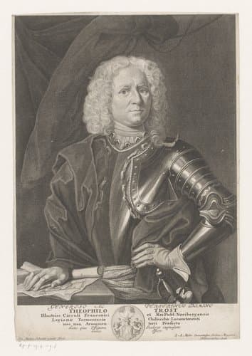 Portret van Gottlieb Trost