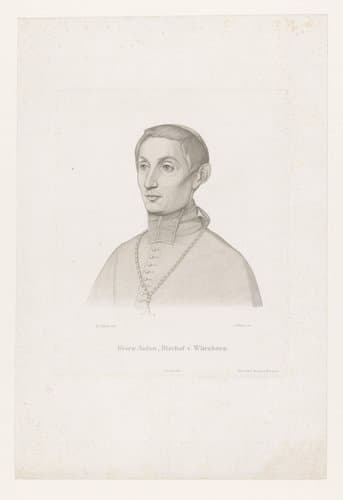 Portret van Georg Anton Stahl