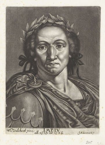 Portret van keizer Caligula