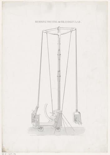 Reddingtoestel bij brandgevaar