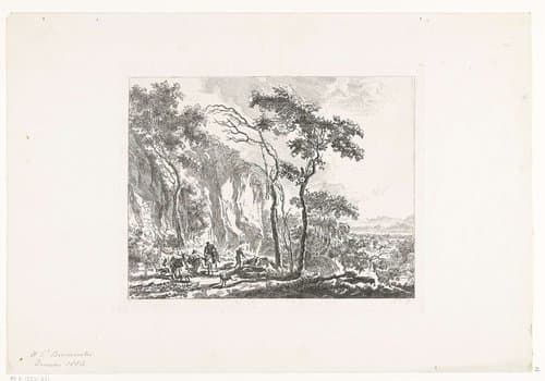 Landschap met herders