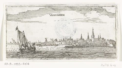 Gezicht op Vlissingen