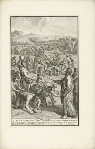 Verzamelen van het manna