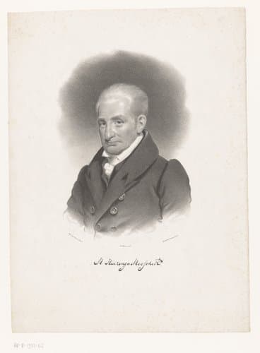 Portret van Mattheus Huizinga Messchert