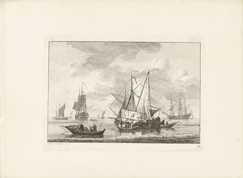 Diverse schepen op het water