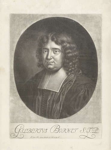 Portret van Gilbert Burnet