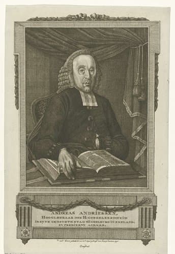 Portret van Andreas Andriessen