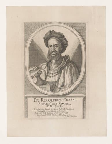 Portret van Rudolf von Cham