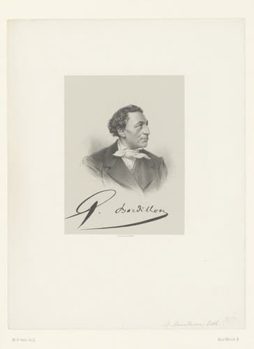 Portrait of Mouilleron, Adolphe