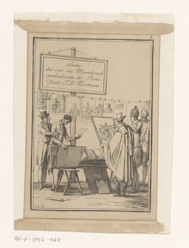 Suite des cris des Marchands ambulants de Paris.