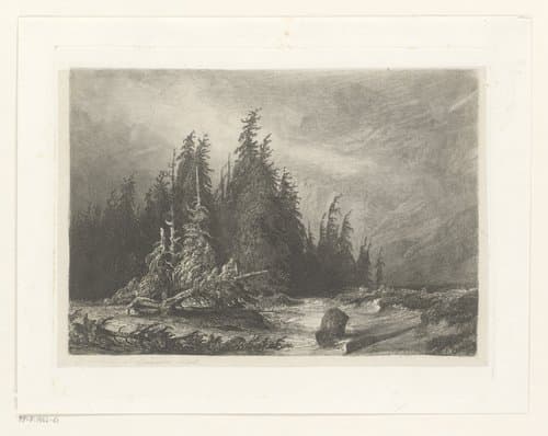 Essais de gravure a l'eau forte