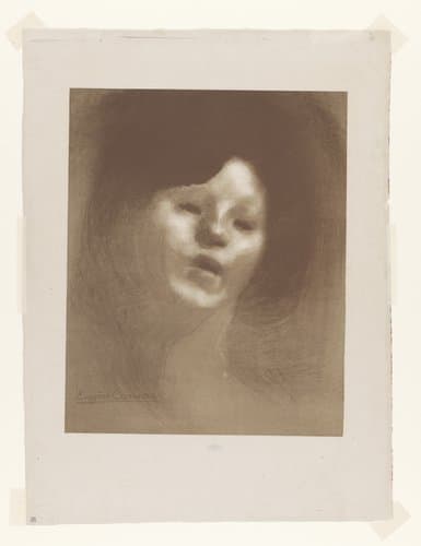 Portret van Marguérite Carrière