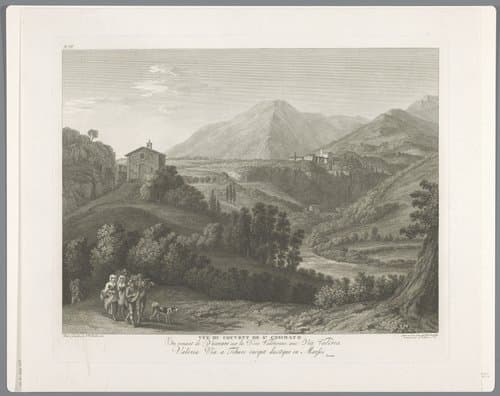 Gezicht op de San Cosimato