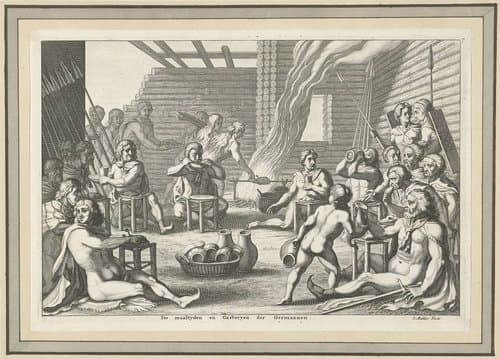 De maaltyden en Gasteryen der Germaanen