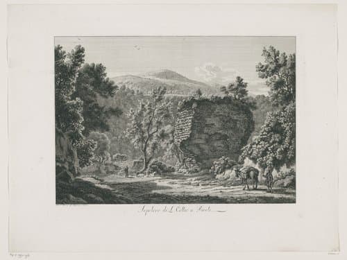 Malerisch radirte Prospekte aus Italien