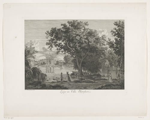 Malerisch radirte Prospekte aus Italien