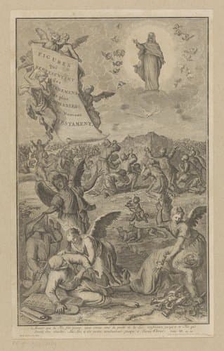 Christus verschijnt aan de hemel