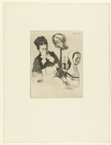 Portrait of Goeneutte, Norbert