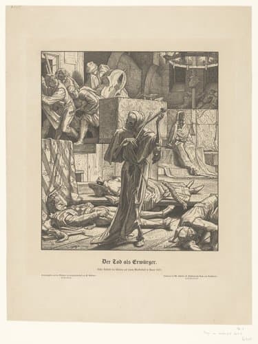 De Dood speelt muziek tussen dode acteurs