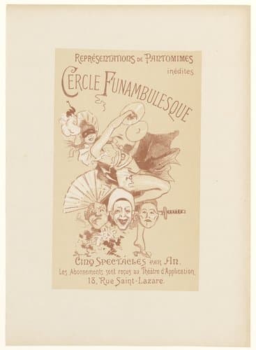 Portrait of Chéret, Jules