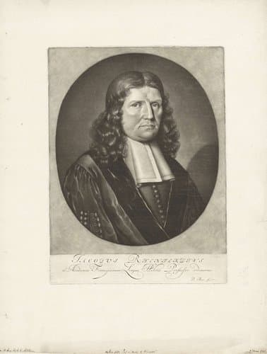 Portret van Jacob Rhenferd