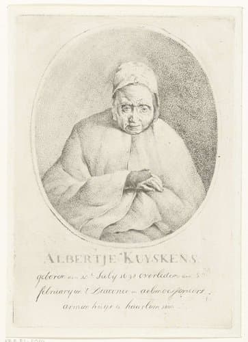 Portret van Albertje Kuyskens