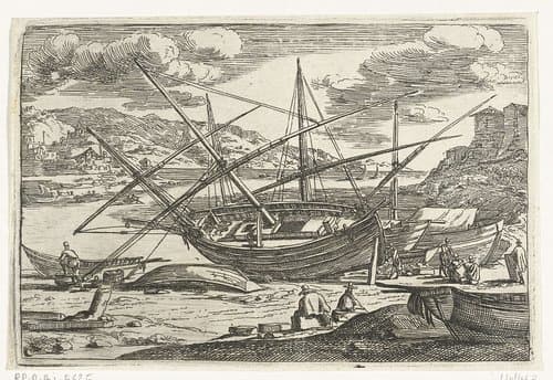 Gezichten van de haven van Messina