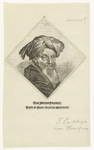 Portret van tsaar Michaël Fjodorovitsj Romanov