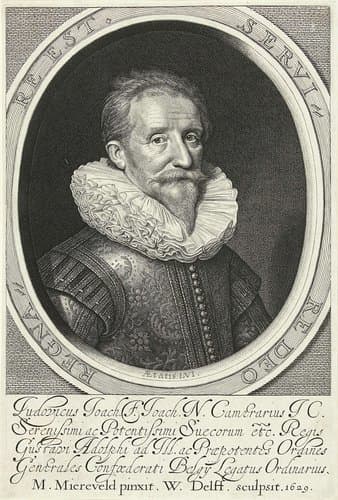 Portret van Ludwig Camerarius op 56-jarige leeftijd