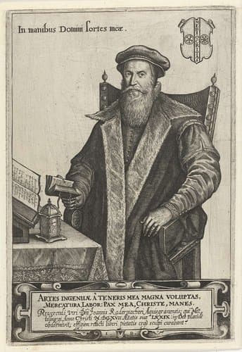 Portret van Johannes Radermaker