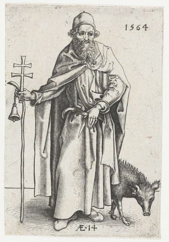 Portrait of Wierix, Hieronymus