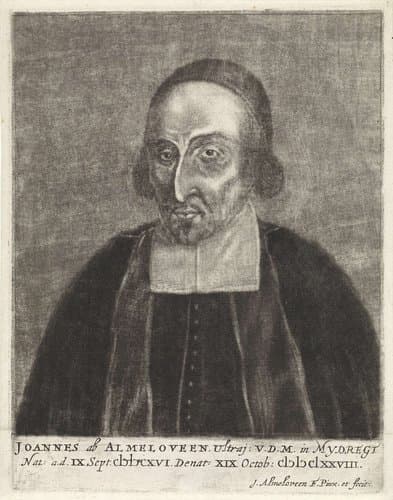 Portret van Johannes ab Almeloveen
