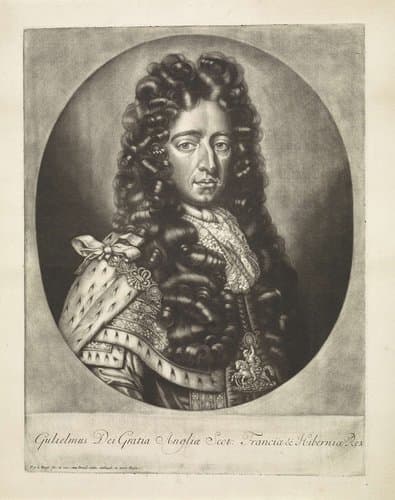 Portret van Willem III, prins van Oranje-Nassau, koning van Engeland