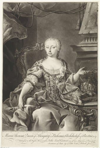 Portret van Maria Theresia, Rooms-Duits keizerin