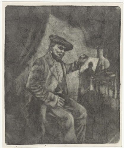 Portret van een kunstenaar