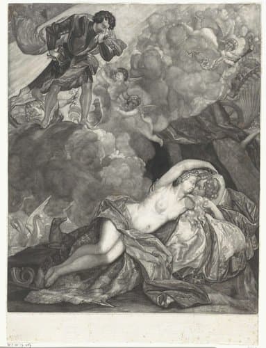 Venus en Mars door Apollo verrast