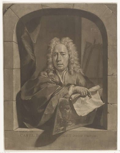Portret van Carel Borchaert Voet