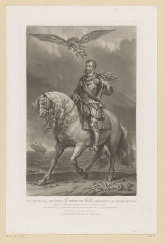 Ruiterportret van Karel V van Habsburg