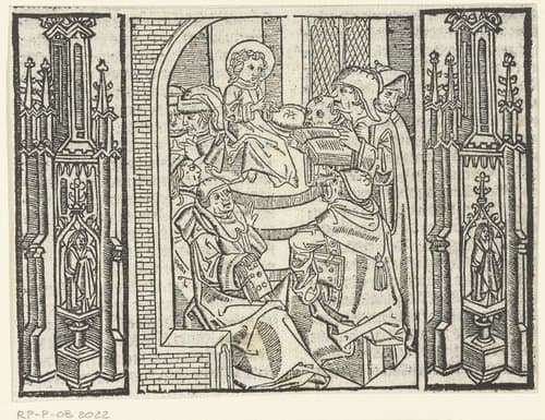 Christus tussen de schriftgeleerden