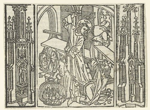 Christus verdrijft de geldwisselaars uit de tempel